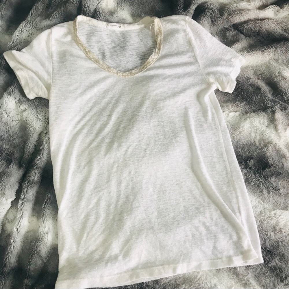 Short Sleeve Knit Top